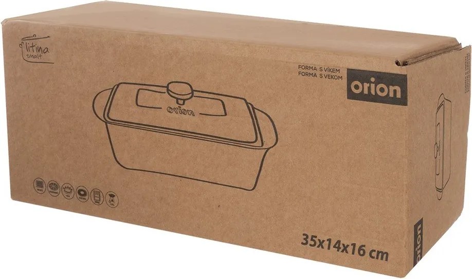 Forma na chlieb z liatiny 35x14 cm Litina – Orion