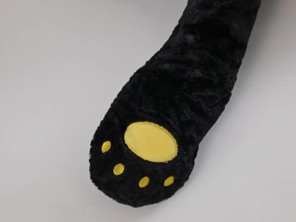 Plyšová PANDA s detskou dekou vo vnútri, čiernobiela