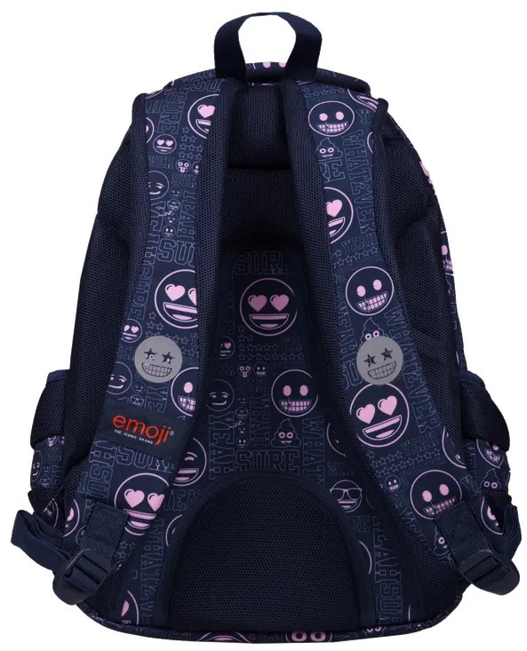 Školský batoh štvorkomorový ST.RIGHT Emoji