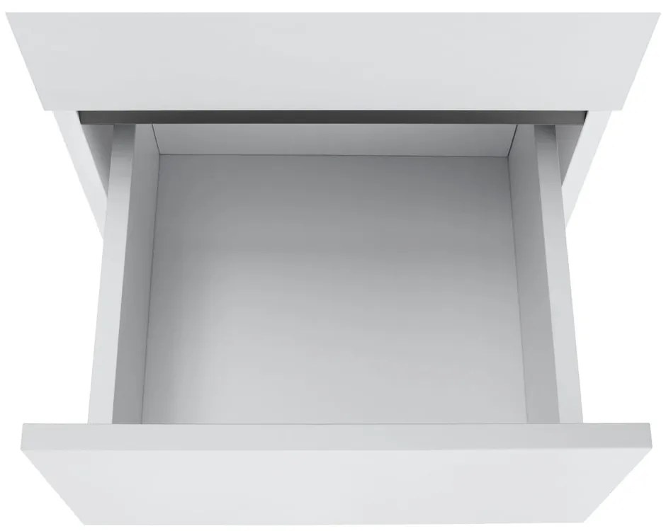 Biela kúpeľňová skrinka Støraa Wisla, 38 x 180 cm