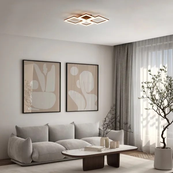 Eglo 900318 - LED Stmievateľné stropné svietidlo PARANDAY-Z LED/42W/230V