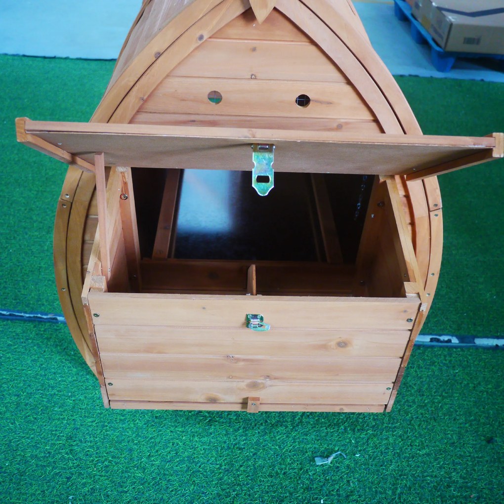 Drevený kurník KENNIVA SUE 2080 x 820 x 1030 mm