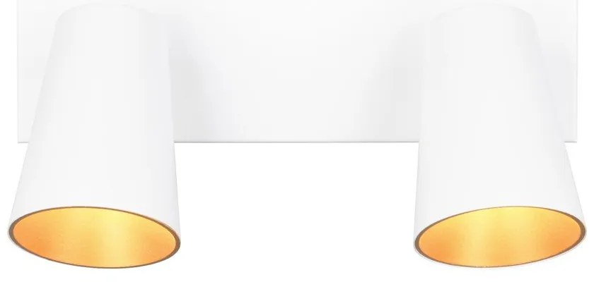 Biele bodové svietidlo ø 8 cm Sharp – Trio