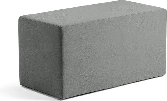 Taburet CASUAL, 1000x500 mm, látka CURA, antracit