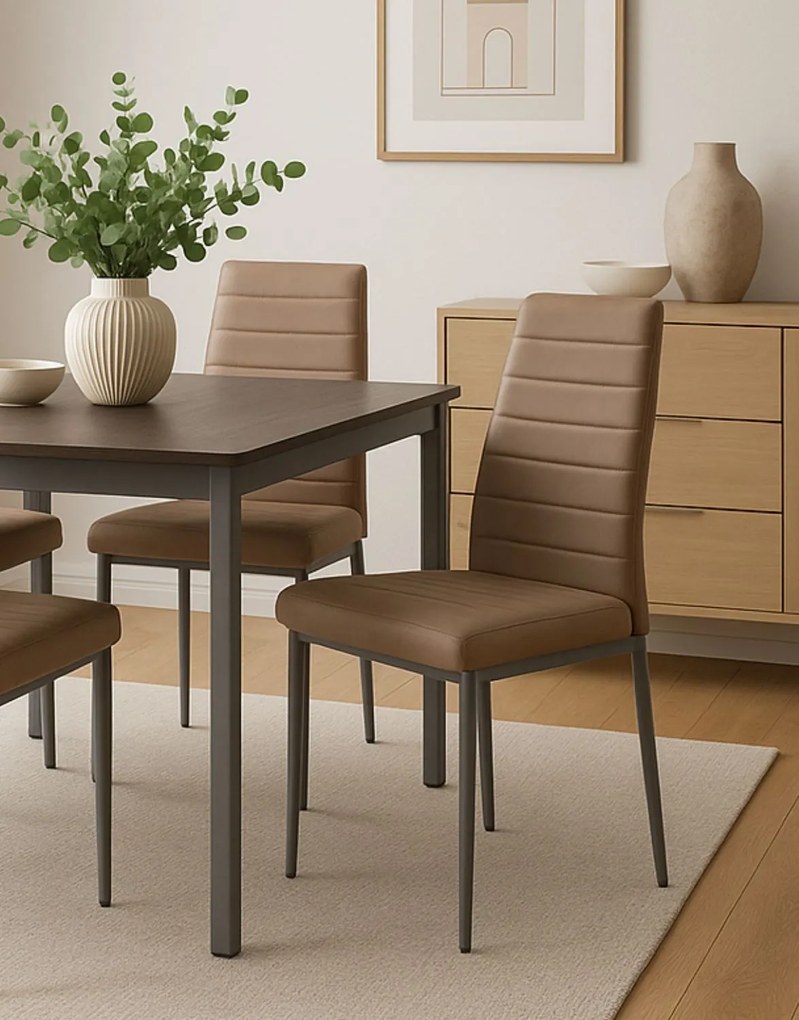 Stolička H-261 bis Alu Béžová