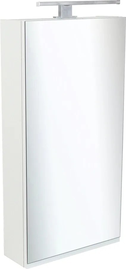 Comodo Zrkadlová skrinka Atica 40 ZS LED-CR s osvetlením Any LED 30 CR, chróm