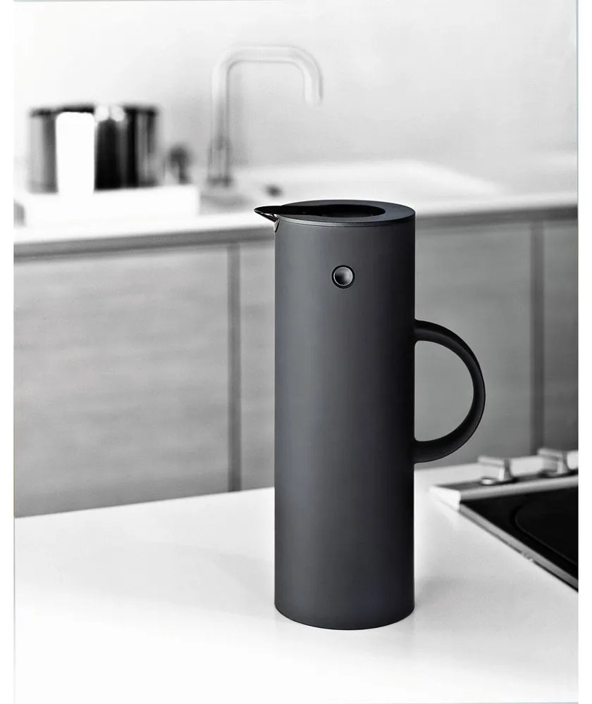 Stelton Termoska EM77 1l čierna matná