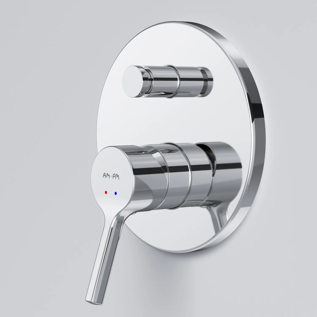 Vstavaná batéria AM.PM X-Joy S FXB45000 jednopáková, podomietková, chróm