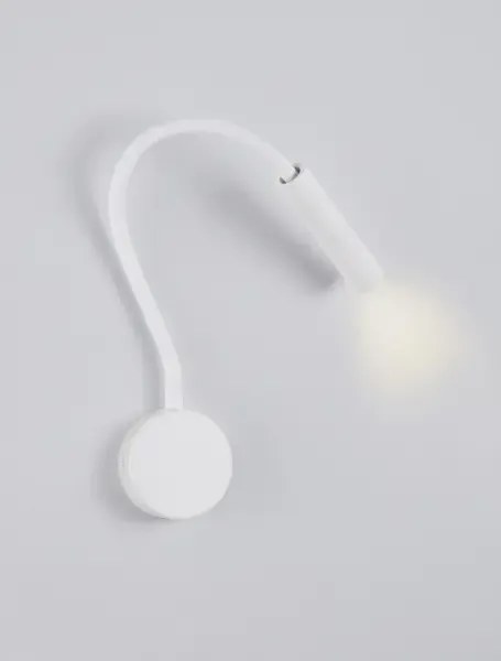 LED biele nástenné svietidlo Sonica