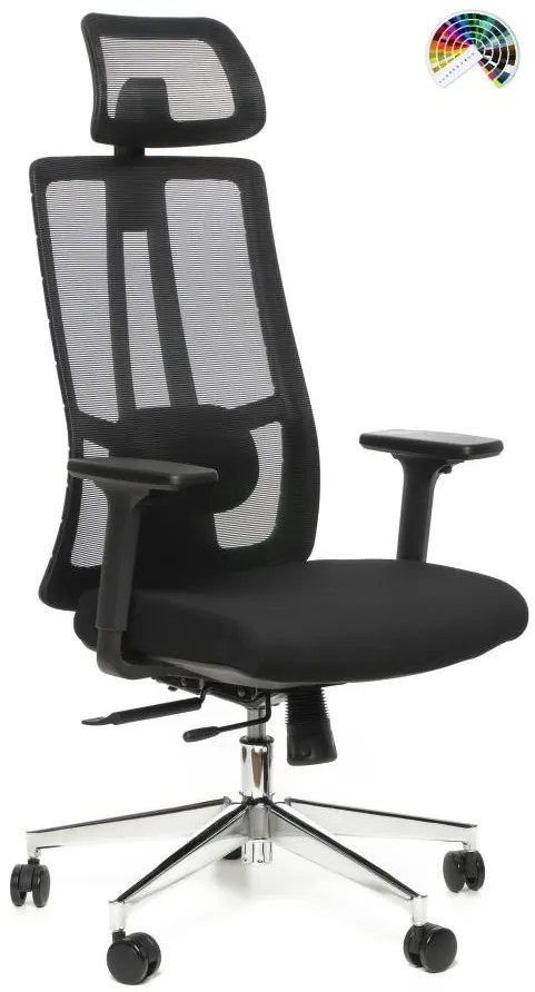 SEGO Kancelárska stolička STRETCH čalúnenie LAANE MELANGE vlna