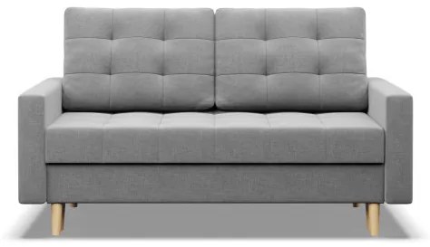 Dvojmiestna pohovka ELMA 2 rozkladacia, sivá