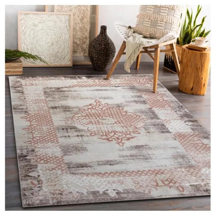 Kusový koberec Abi ružový 160x220cm