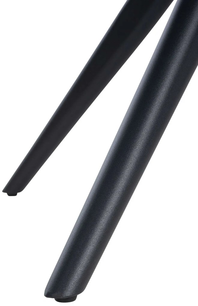 Jedálenská stolička Vilas - látka - Sivá