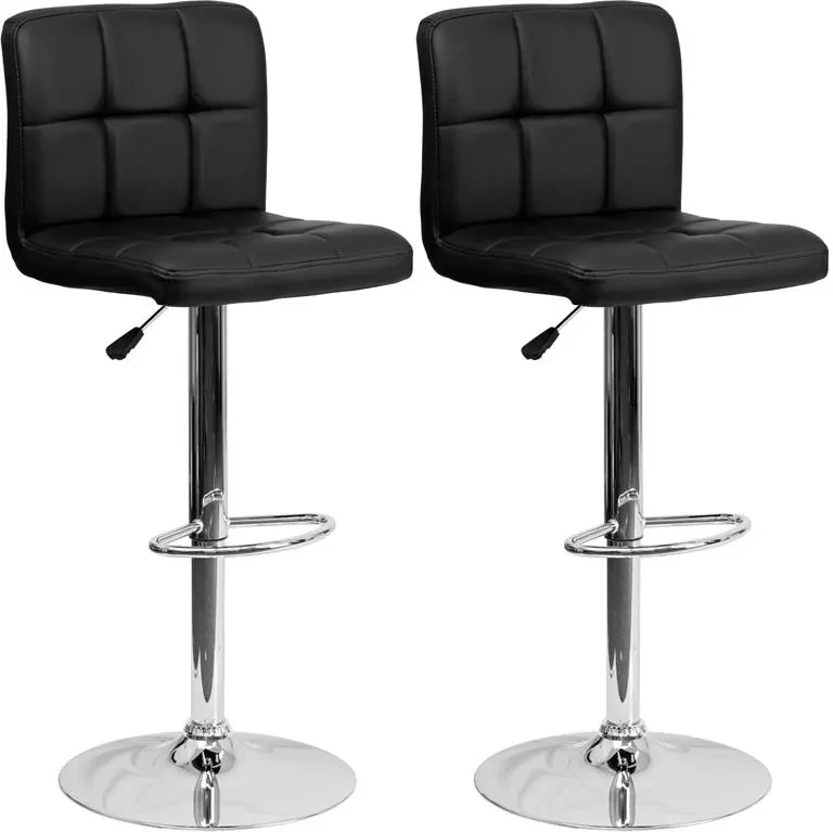 2x Barová stolička Hawaj CL-3232-1 | čierna