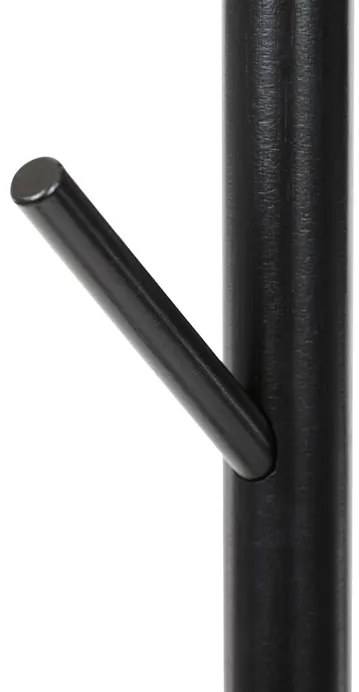 Autronic BONTEC Vešiak, masív, čierna, DR-N1006 BK Farba: Prírodné