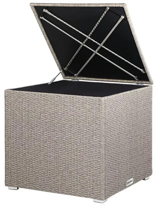 InternetovaZahrada Úložný box 75x75x70 cm - béžová
