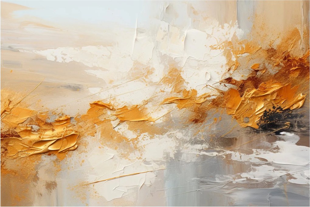 Obraz - Zlatá textúra (90x60 cm)