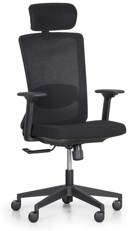Kancelárska stolička CARLE, čierna