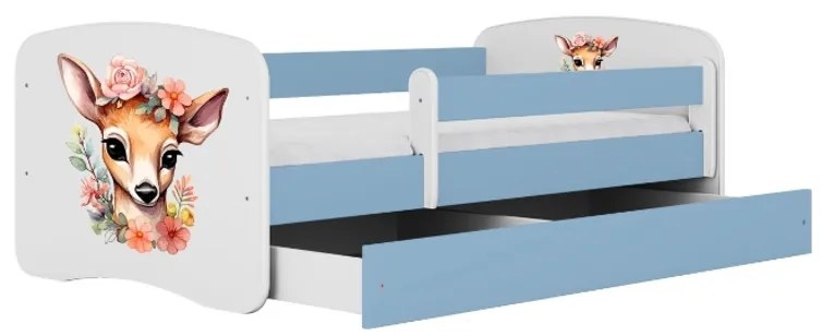 Dětská postel Babydreams Bambi modrá