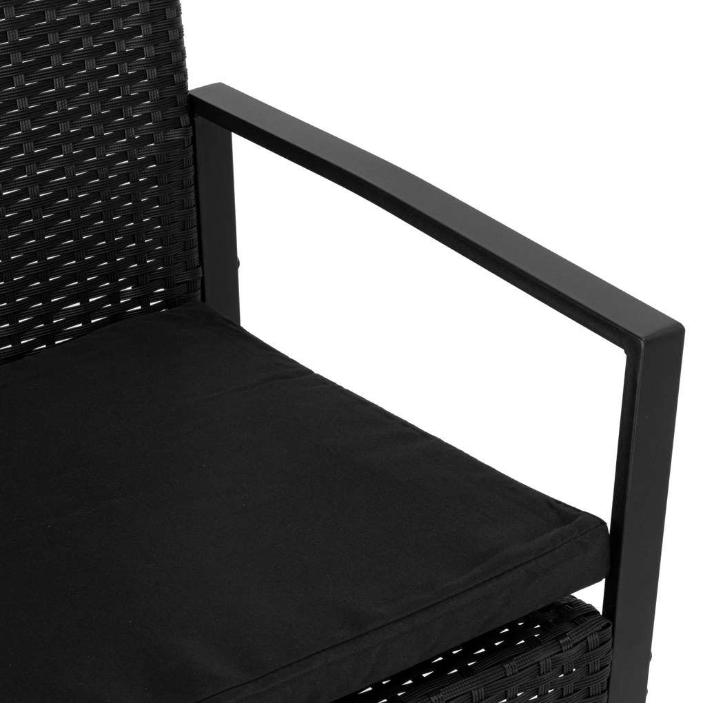 Záhradná zostava Coffi čierna