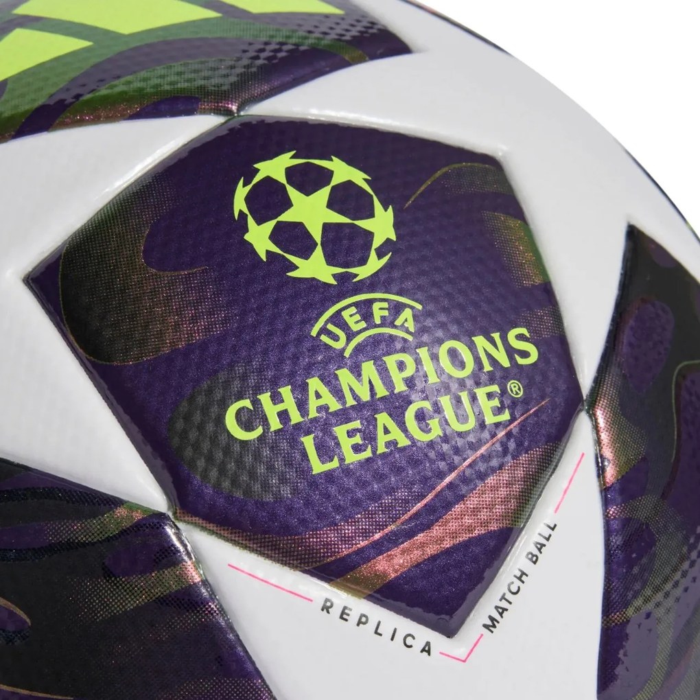 Futbalová lopta adidas UCL 25/26 Final League fialovo-biela JX9095 Veľkosť: 5