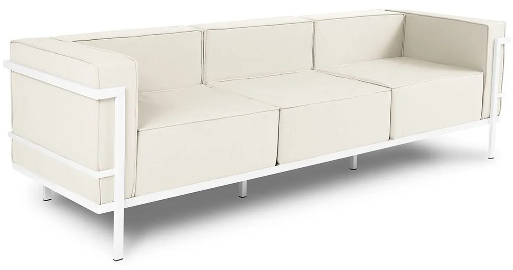 Záhradná pohovka Cannes trojmiestna 70 × 230 × 70 cm CALME JARDIN