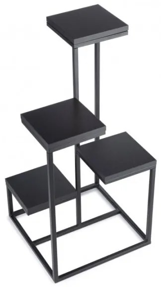 Stojan na kvety KASKADA 79x40 čierna