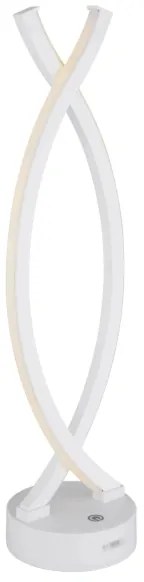 Globo 58457W - LED stmievateľná dotyková stolná lampa HELA LED/1W/3,7V biela