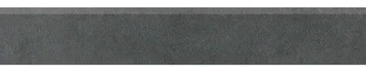 Sokel Rako Extra čierna 10x60 cm mat DSAS4725.1, 1 ks