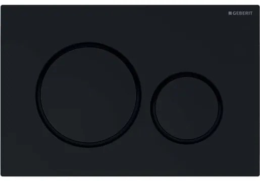 Geberit Sigma20 ovládacie tlačidlo plast čierna 115.882.DW.1