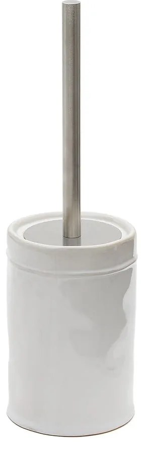 Krémová keramická WC kefa Savel – Kave Home