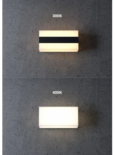 Redo 90325 - vonkajšie LED svietidlo KODIAK LED/8W/230V 4000K 20 cm IP65 biela