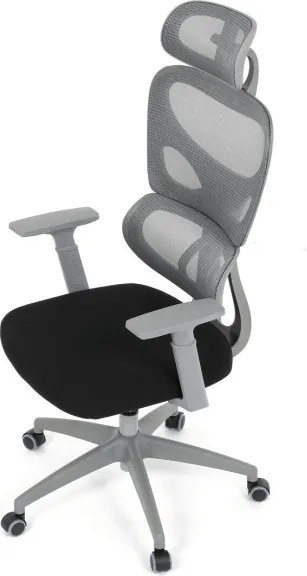 Kancelárska stolička sivá KA-K2081 GREY