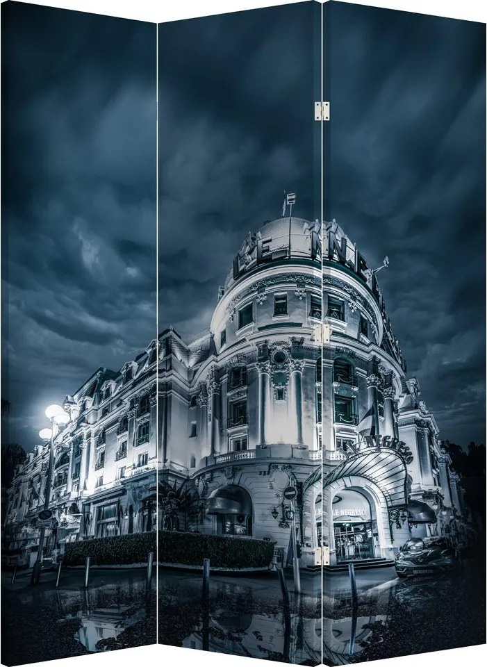 Paraván - Architektúra v tme (126x170 cm)