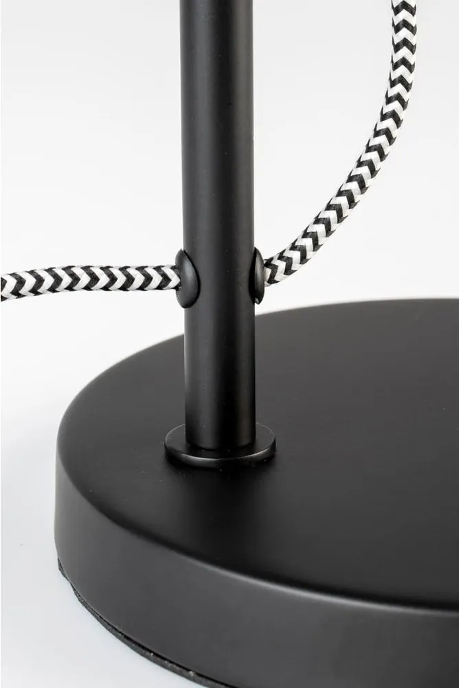 Čierna stolová lampa Landon - White Label