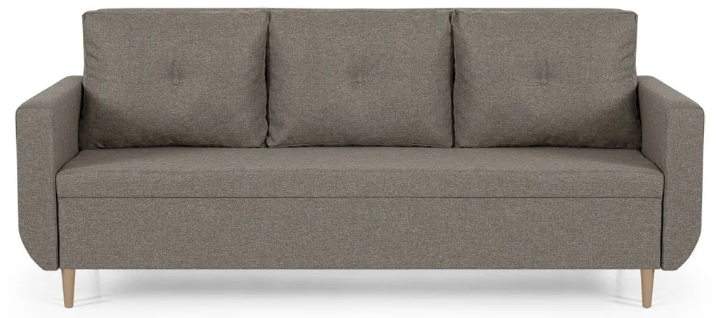 Pohovka pre 3 osoby s funkciou spania DORIS Béžová