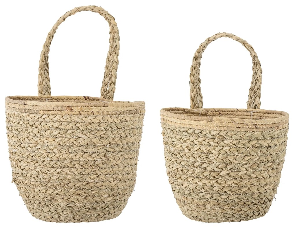 Bloomingville Závesný úložný kôš Amia Seagrass Väčší