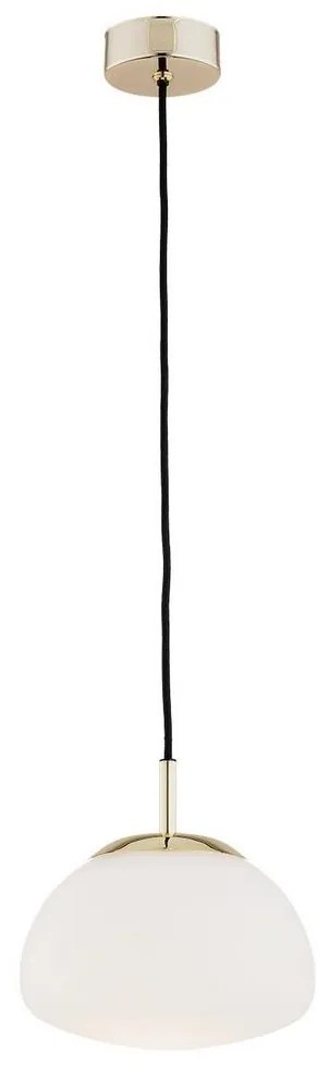 Argon 4352 - Luster na lanku TRINI 1xE27/15W/230V pr. 20 cm zlatá