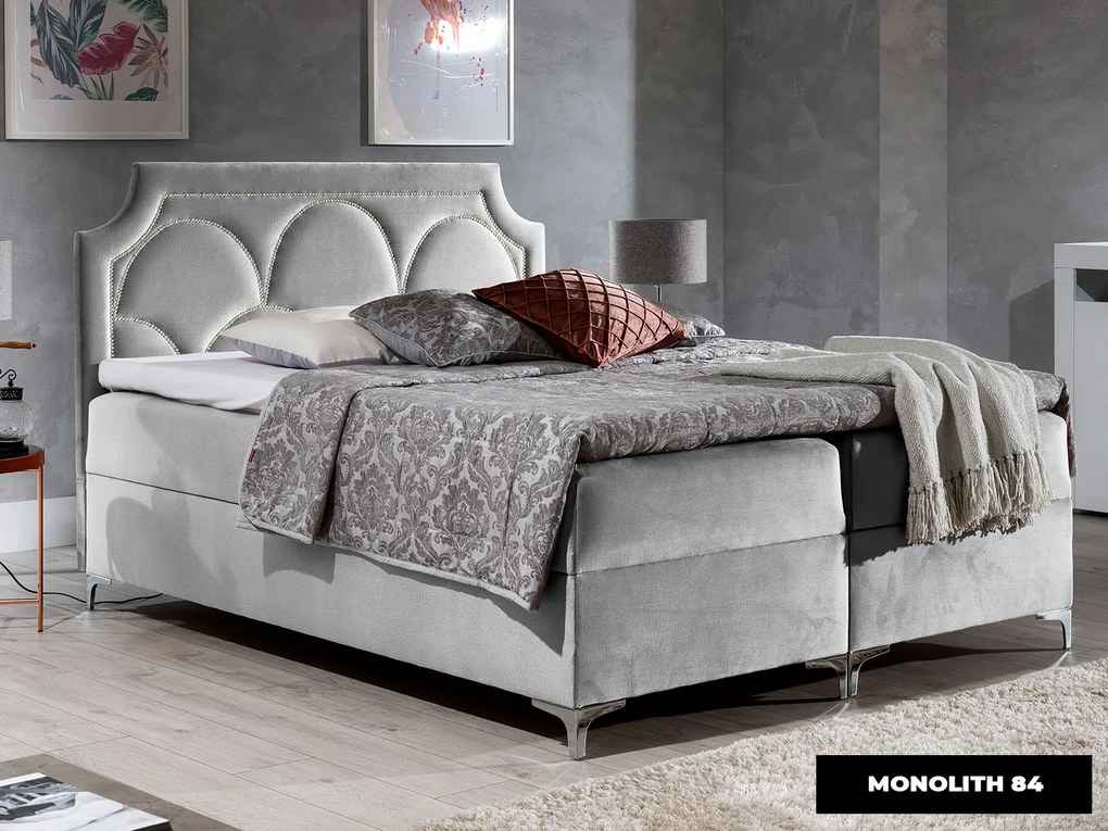 PROXIMA.store - Kontinentálna boxspring posteľ CHARLENE ROZMER: 120 x 200 cm