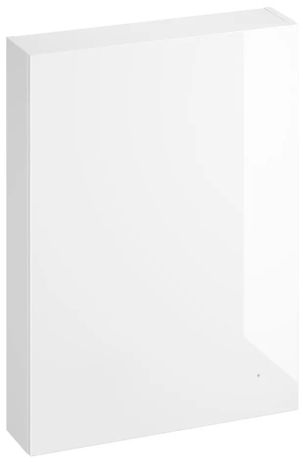 Kúpeľňová skrinka nízka Cersanit Medley 59.4x80x14 cm biela lesk S932-099-DSM