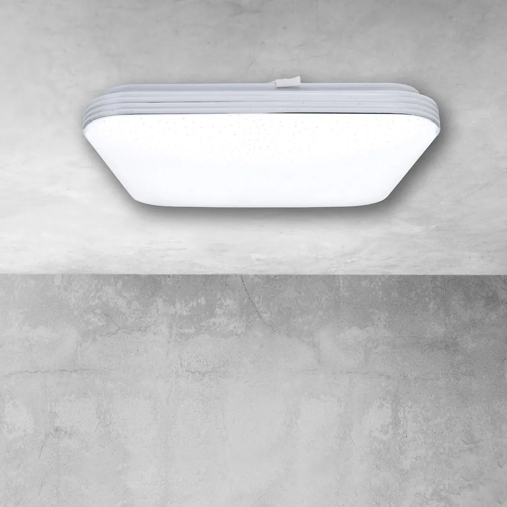Stropné LED svietidlo Palermo, 1x LED 33w, 3000-6000k, w, s ovládačom