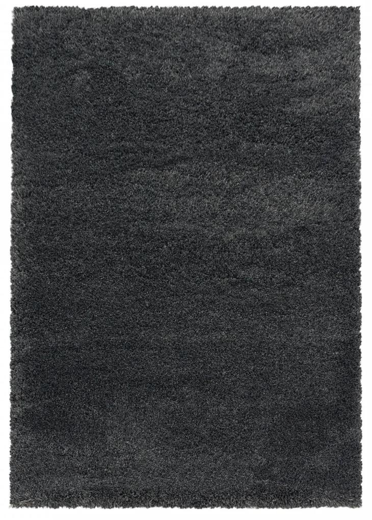 Ayyildiz koberce Kusový koberec Fluffy Shaggy 3500 grey - 80x250 cm