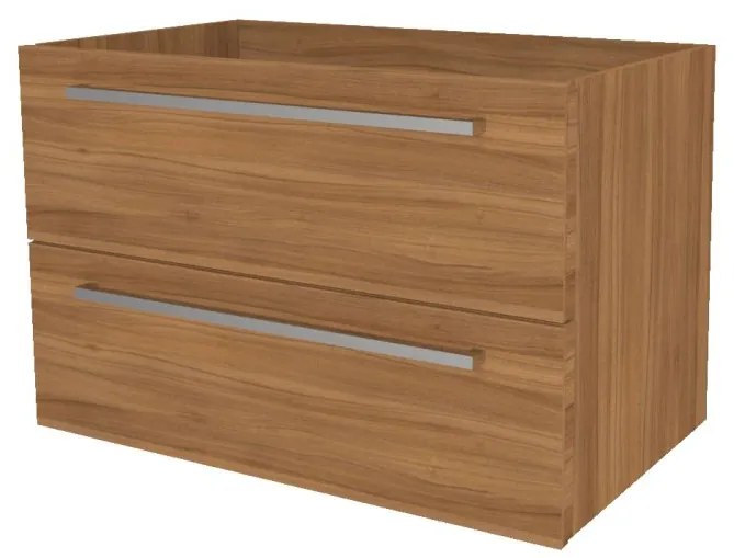 Mereo, Mereo Bino, kúpeľňová skrinka 81 cm, Multidecor, Orech Dijon prírodný, MER-CN691SODP1