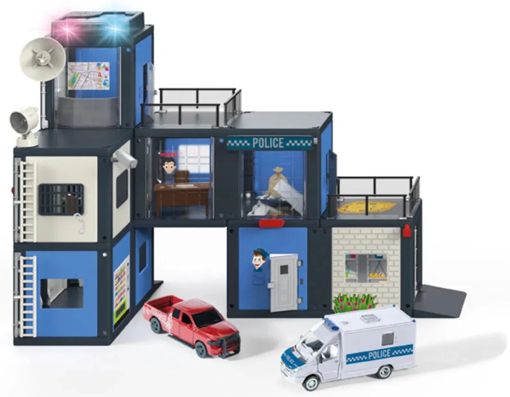 SIKU World – policajná stanica + 2 darčeky