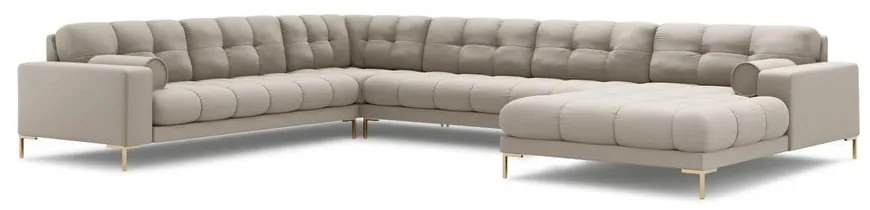 Béžová rohová pohovka (ľavý roh) Bali – Cosmopolitan Design
