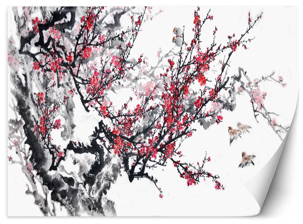 Gario Fototapeta Čerešňové kvety Materiál: Vliesová, Rozmery: 250 x 175 cm