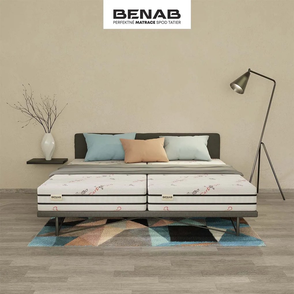 BENAB COSMONOVA micropocket taštičkový matrac s HR penou 180x200 cm Poťah Carbon Plus