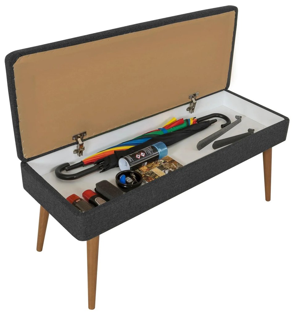 Predsieňová zostava Beside 27 (dub sonoma + antracit). Akcia -18%. Vlastná spoľahlivá doprava až k Vám domov. 1093991