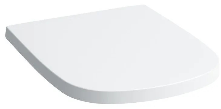 LAUFEN Palomba Collection Sedadlo s poklopom so spomaľovacím mechanizmom, 443 mm x 361 mm, biela H8918020000001