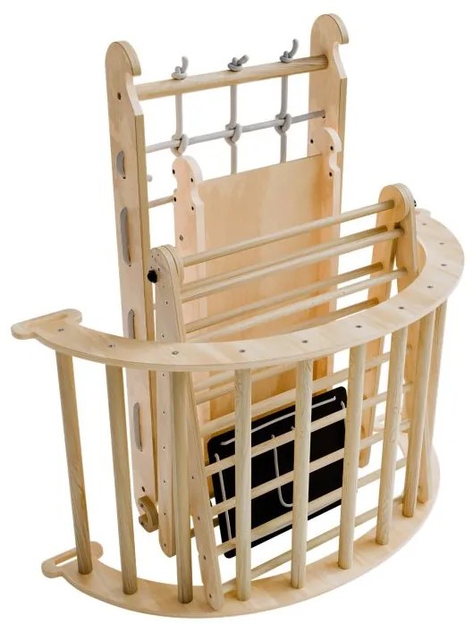 Detská lezecká zostava 5v1, vnútorná, v štýle Montessori